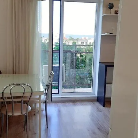 Apartment спальня-студия с видом на море и парк *