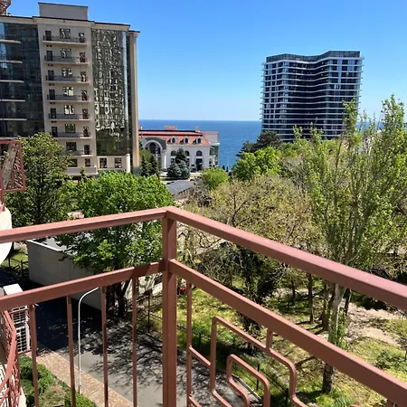Apartment спальня-студия с видом на море и парк *