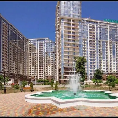 Appartement спальня-студия с видом на море и парк