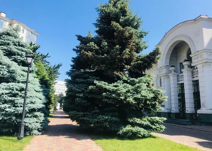 спальня-студия с видом на море и парк *