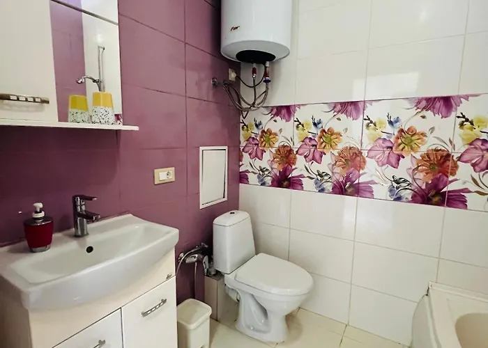 Appartement спальня-студия с видом на море и парк