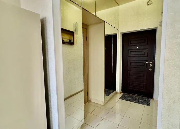 спальня-студия с видом на море и парк Appartement