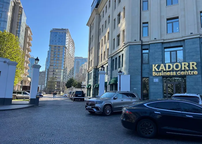 спальня-студия с видом на море и парк Appartement Odessa