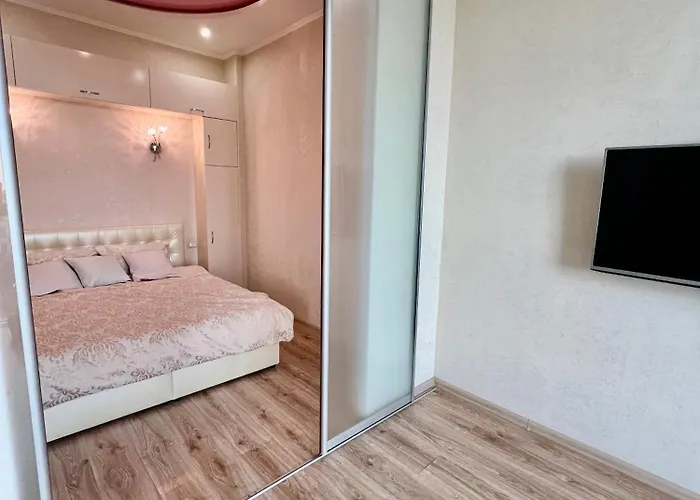 спальня-студия с видом на море и парк Appartement *