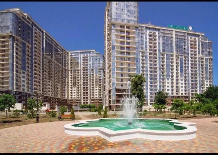 Appartement спальня-студия с видом на море и парк