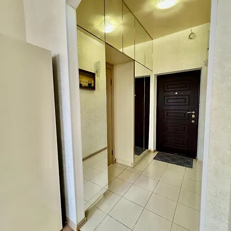 спальня-студия с видом на море и парк Apartament