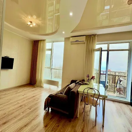 спальня-студия с видом на море и парк *